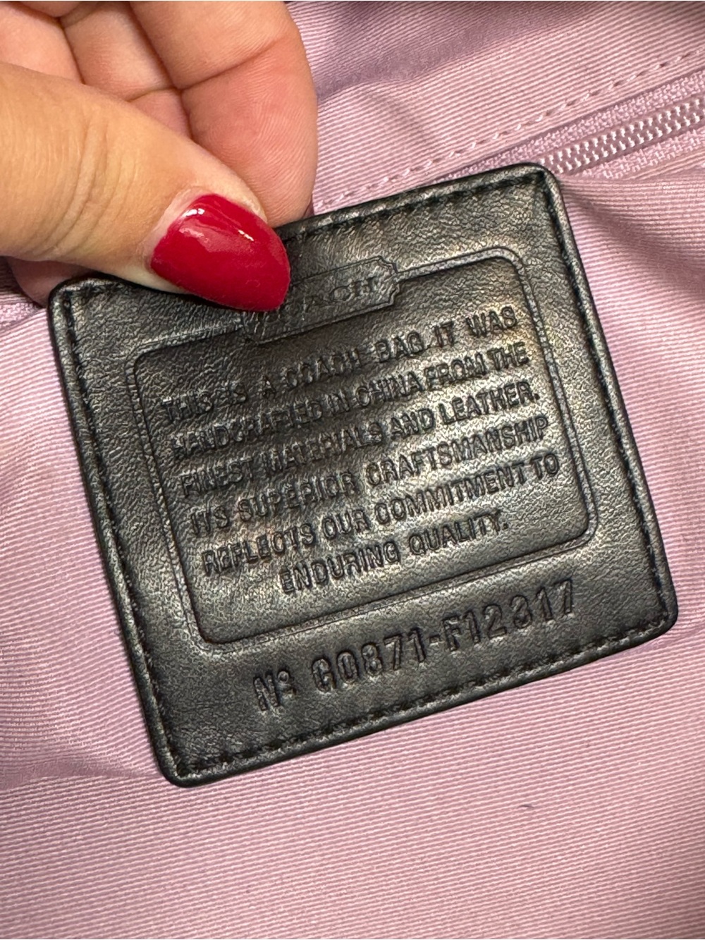 Coach Soho Satchel Patchwork Gray Signature Shoulder Boston Bag Y2K # F12317 - Picture 11 of 16